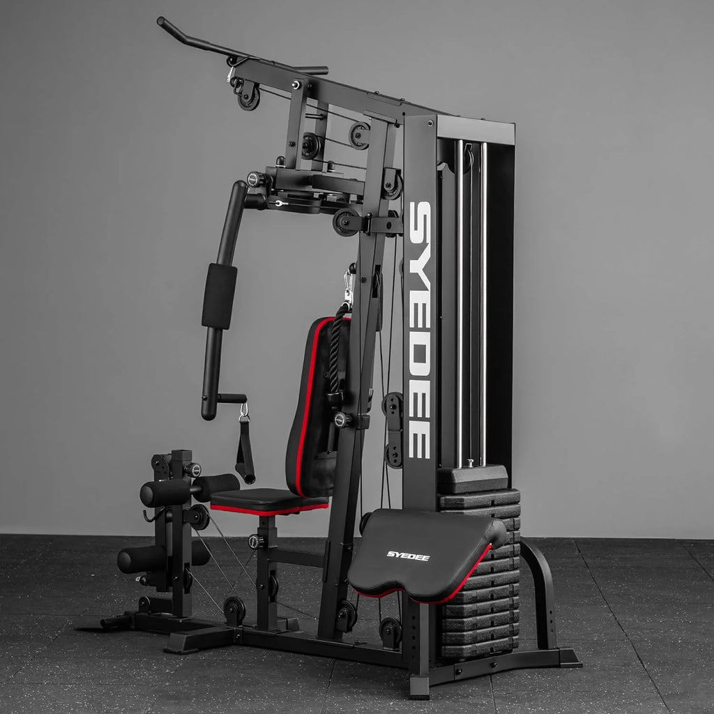 Home Gym Station with 150LBS Weight Stack C856