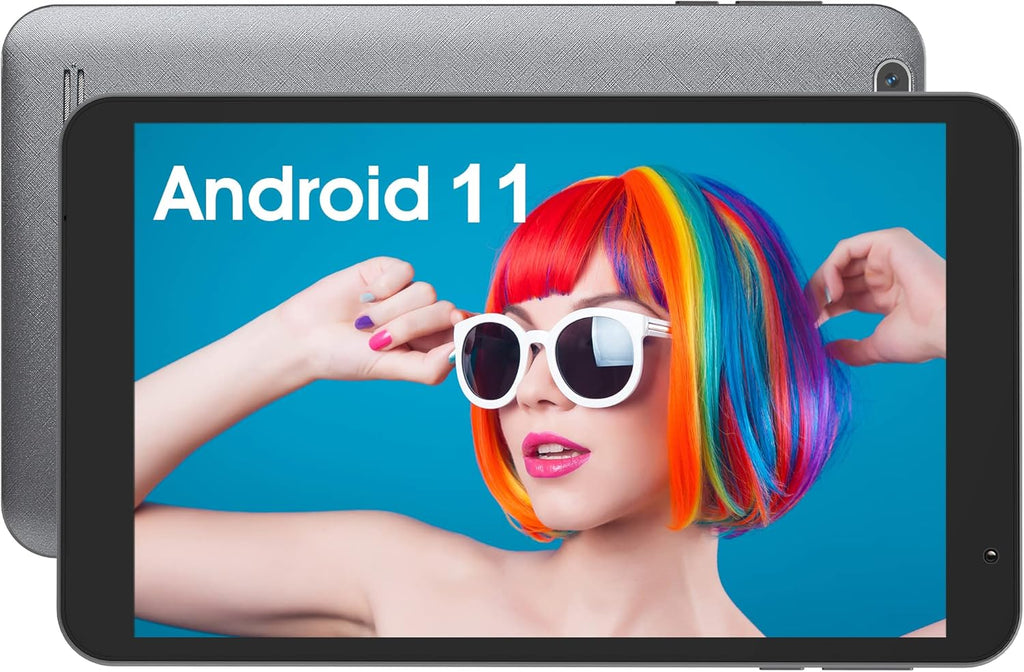 2 Pack Silver Grey 8 inch Android Tablet Y91502