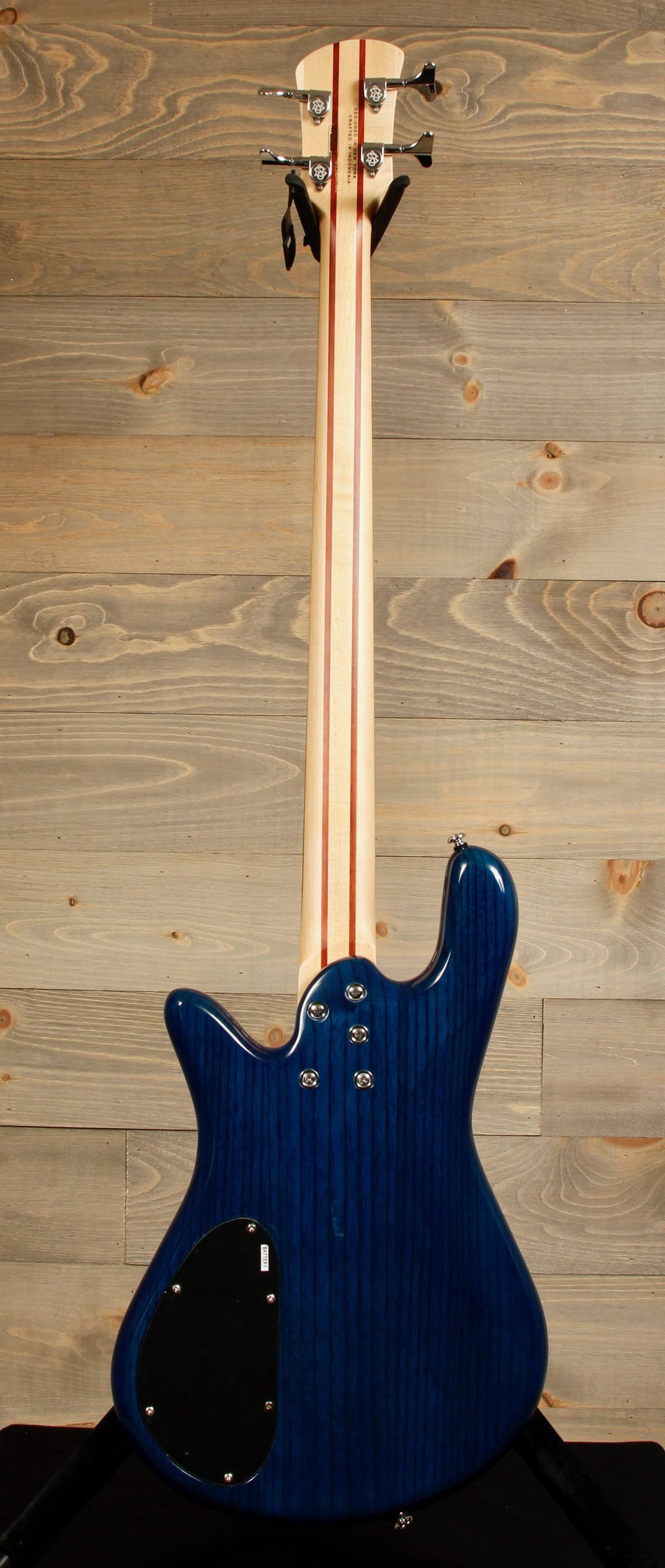 Blue Stain Gloss Bass Guitar V439