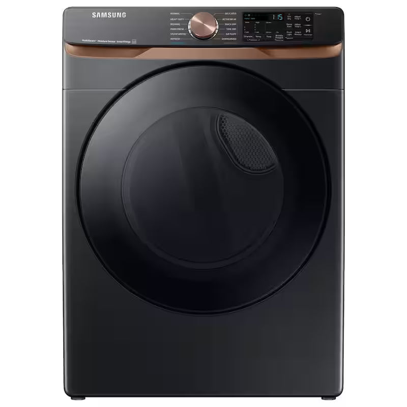 7.5 cu. ft. Smart Gas Dryer in Brushed Black V9605