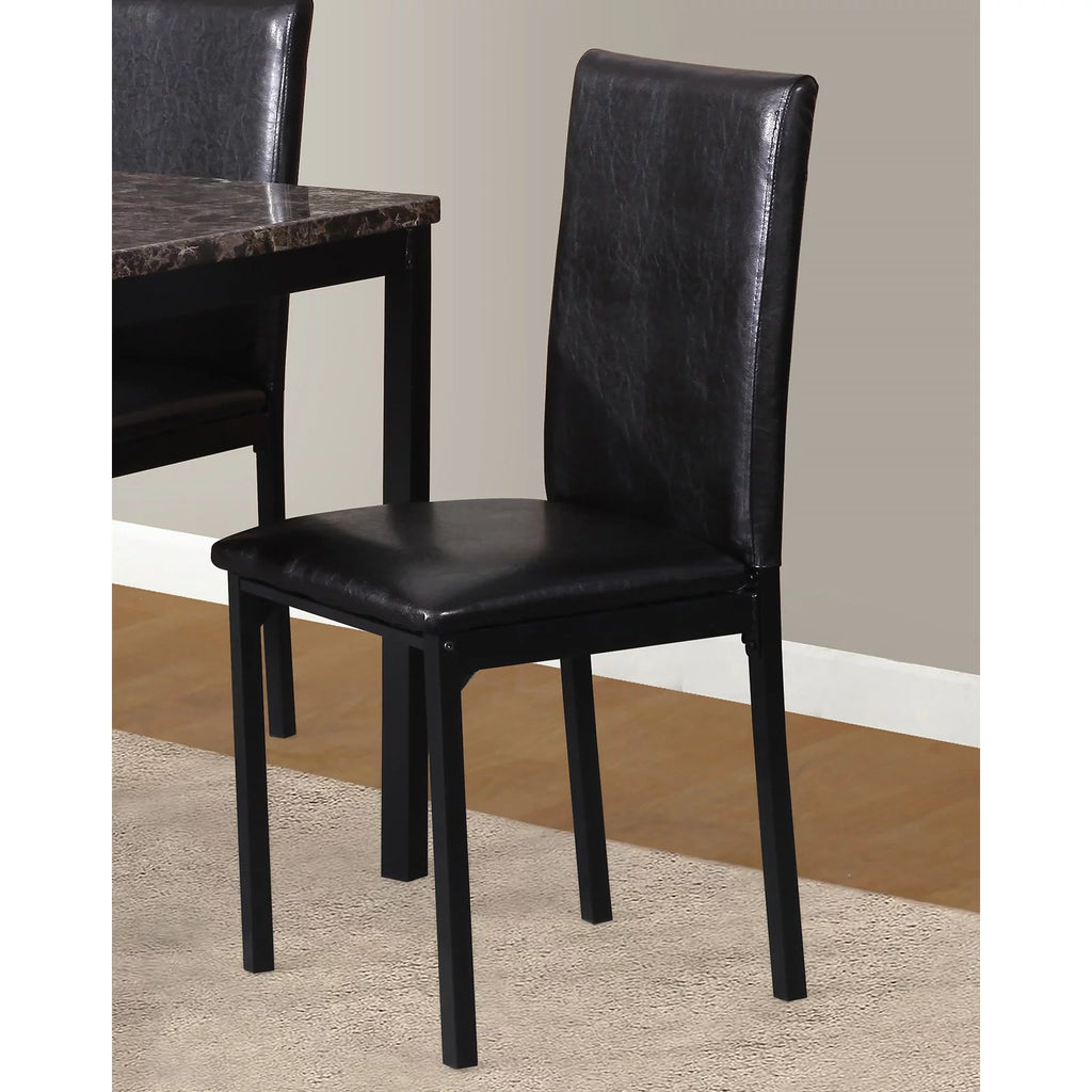 Black Dining Chair Set of 4 Q434