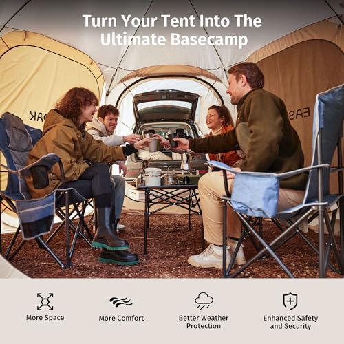 Pop Up Canopy Tent with Mesh Walls and Carry Bag Q45539