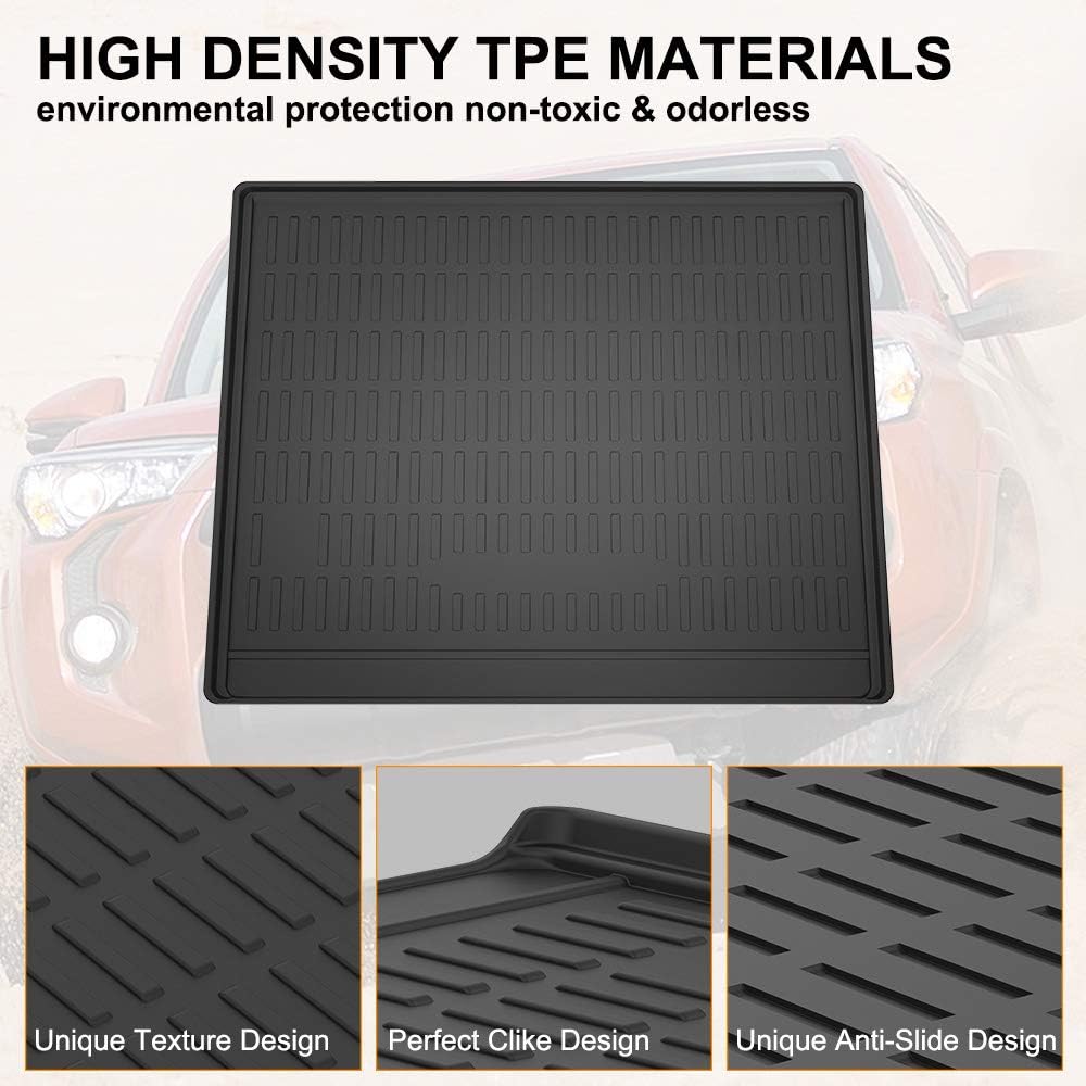 Black TPE Cargo Trunk Mat for Toyota 4Runner F72753