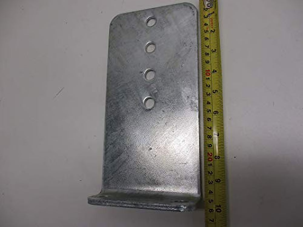 5" by 10" Galvanized Pontoon Boat Trailer Bunk Bolster L Brackets E62424