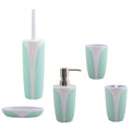 Pastel Green 5-Piece Bathroom Accessories Set L1996