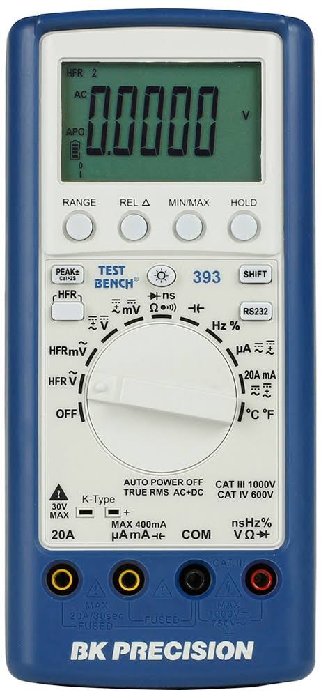 True RMS Handheld Digital Multimeter with USB Interface J8362