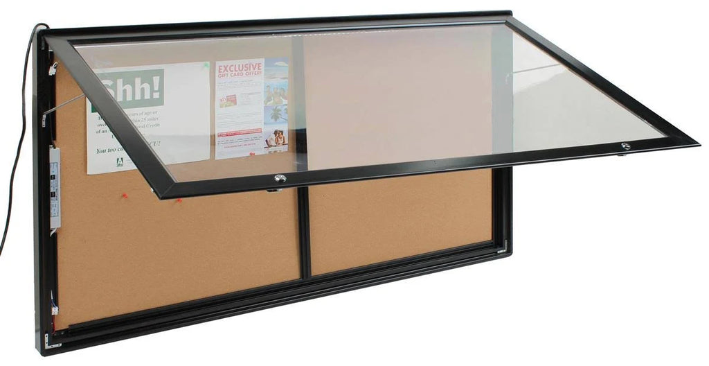 Outdoor Display Cases with Light and Swinging Door Z310527