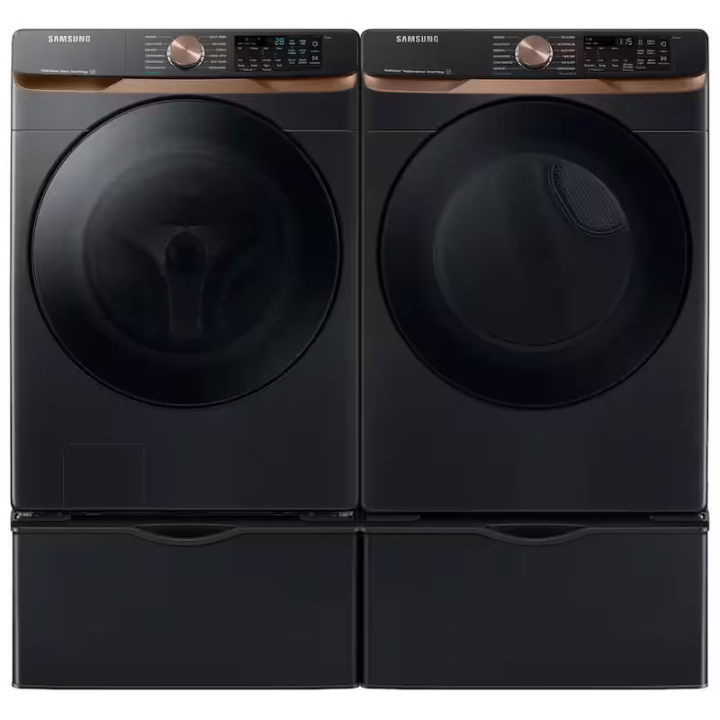 7.5 cu. ft. Smart Gas Dryer in Brushed Black V9605