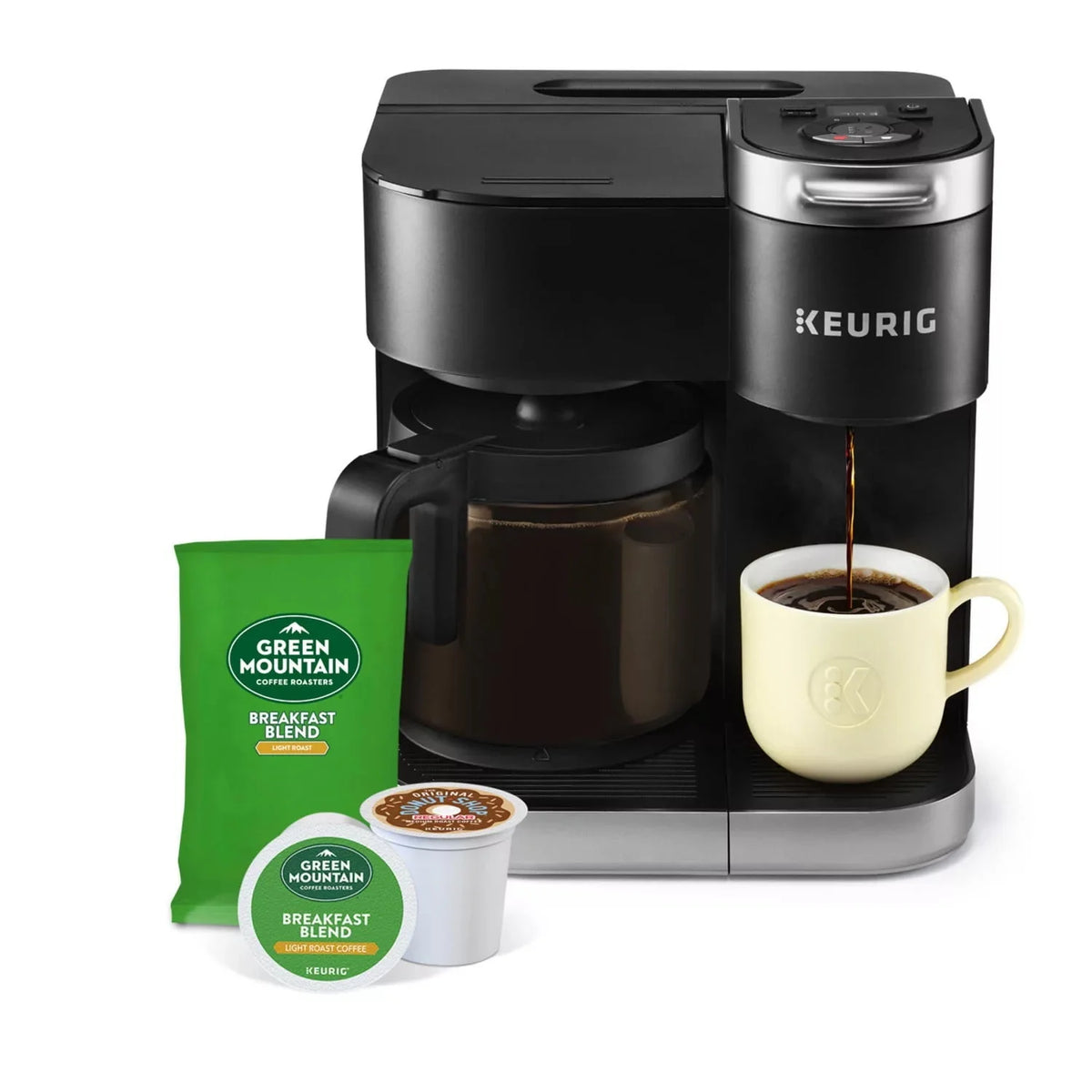 Single Serve and Carafe Coffee Maker Z58669