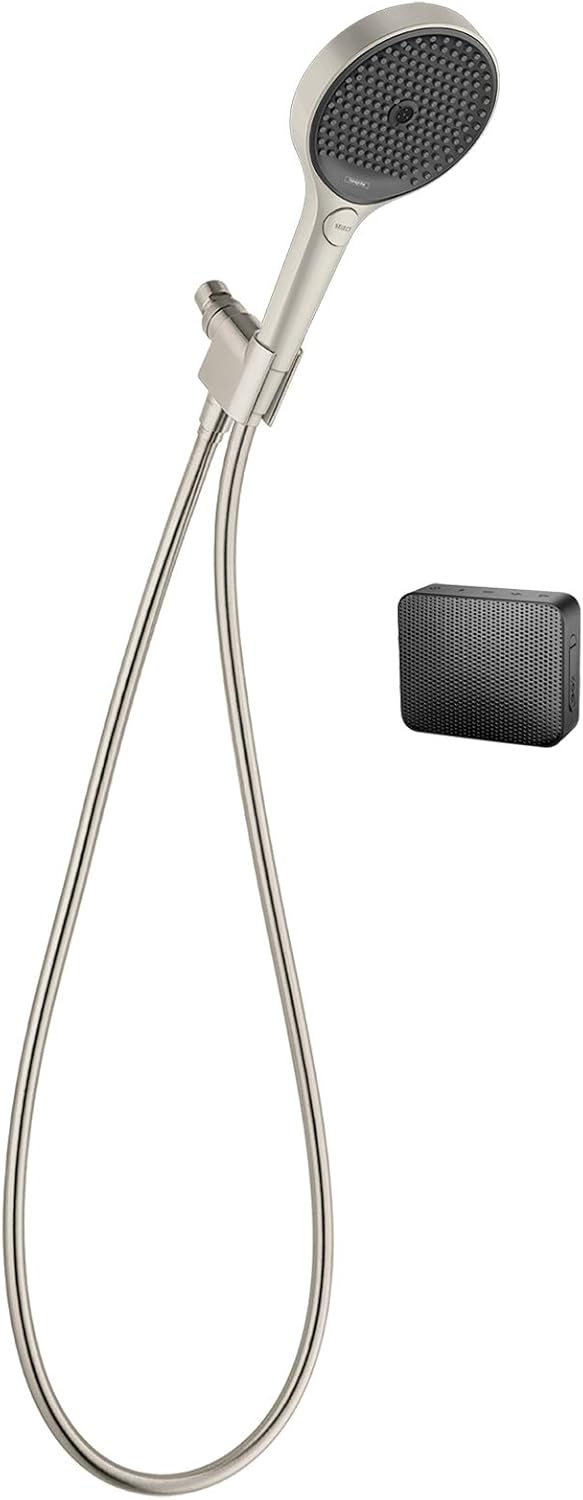 Matte White 5-inch 3 Spray Handshower Set with Hose, 2.5 GPM G211