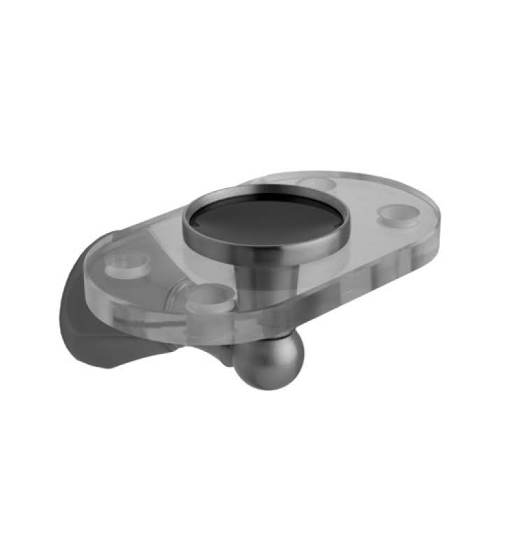 Pewter Toothbrush and Tumbler Holder Y84851