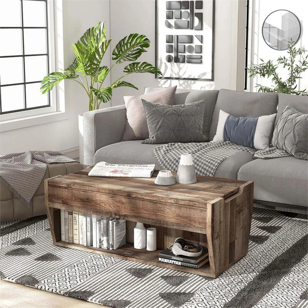Wood Lift-Top Coffee Table Z10358