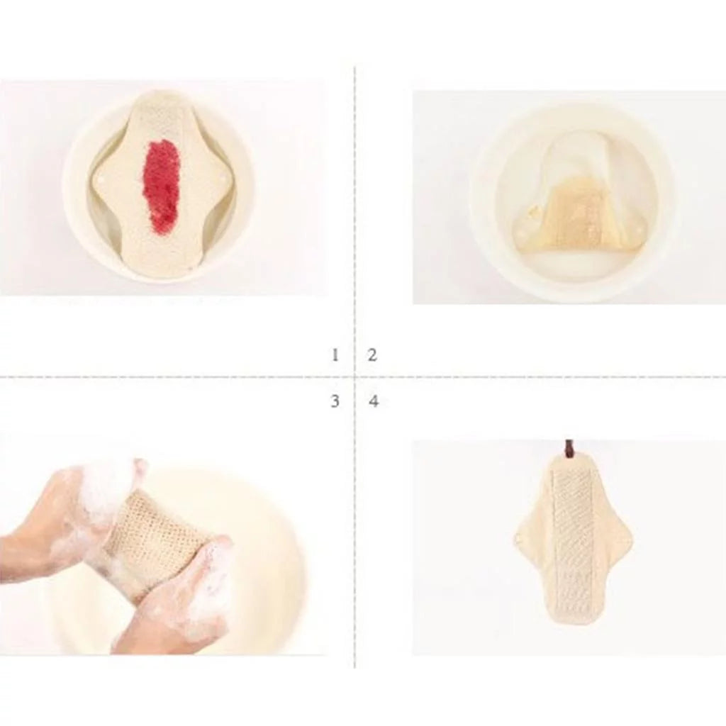 Cotton Cloth Reusable Menstrual Pad L721334