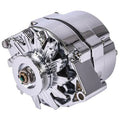 Chrome 100 Amps GM Alternator with V-Belt Pulley W8538