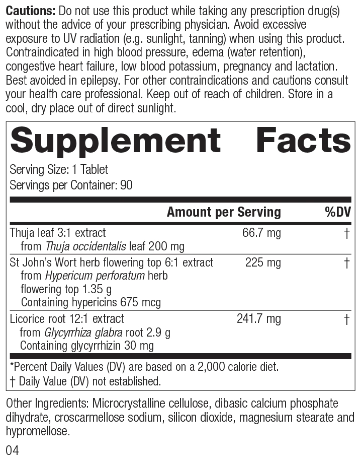 90 Tablets K91920