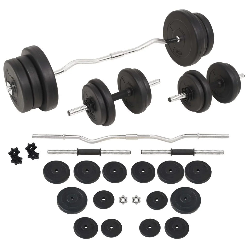 Barbell and Dumbbell Set 132.3 lb W835679
