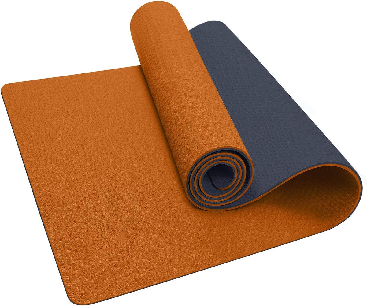 Non Slip Textured Yoga Mat with Carrying Strap I6043