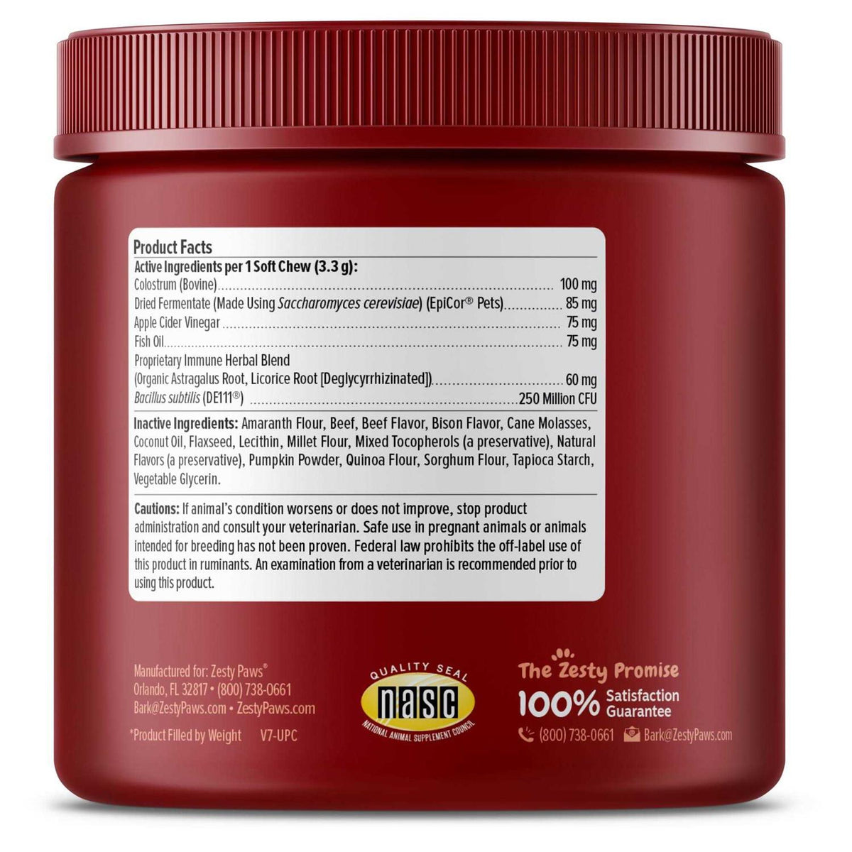Omega 3 Probiotics Dog Supplement M76443