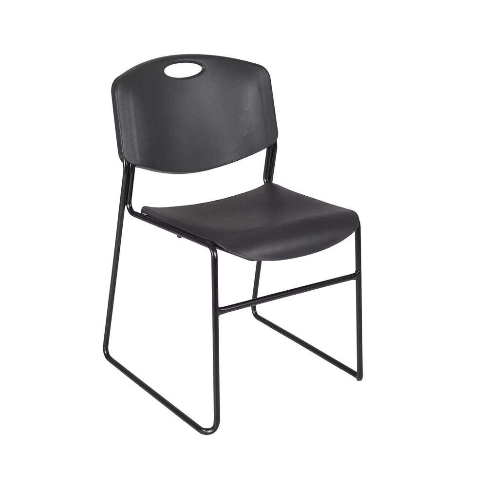 48" Round Breakroom Table & 4 Stack Chairs G637