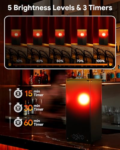 Dimmable Table Lamp with White Noise Sounds N729