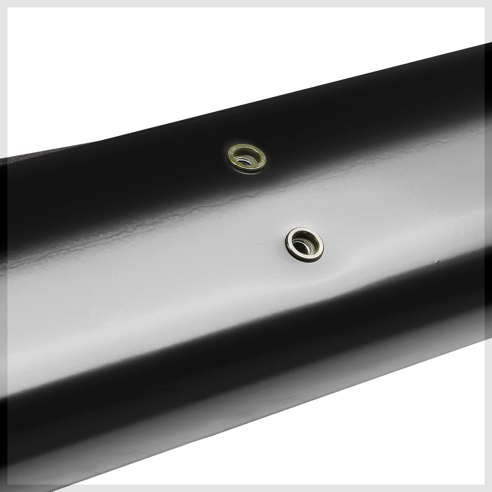 Black 5" Oval Side Step Nerf Bar Running Board O284