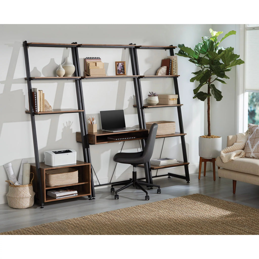 35"W Leaning Computer Desk P582