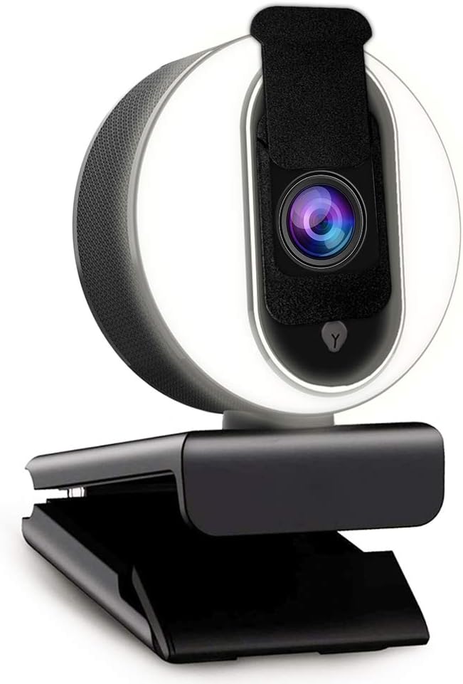 1080P Webcam with Dual Microphones and Auto-Focus V643