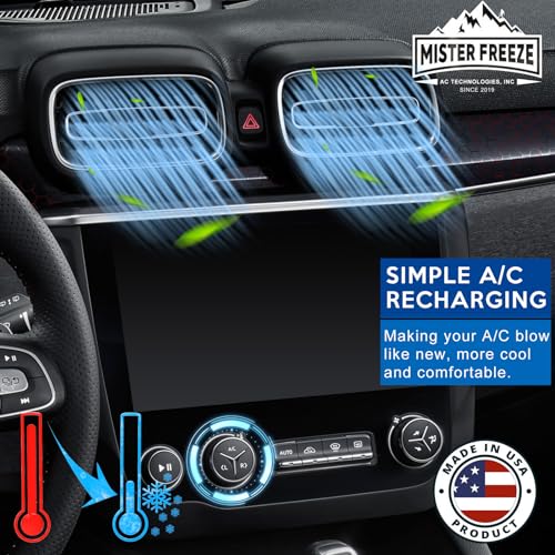 R134a Refrigerant Car AC Recharge Kit 14 Oz K480