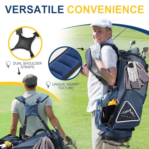 14-Way Golf Stand Bag with Rain Cover K8511