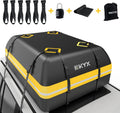 Rooftop Cargo Carrier Bag 15Cu.ft Heavy Duty 1000D Waterproof Anti-Tear B276