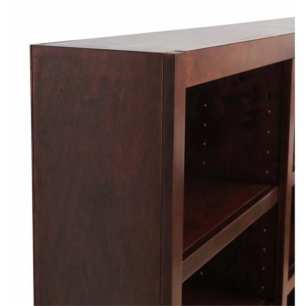 84" Tall Wood Bookcase Set of 2 E324