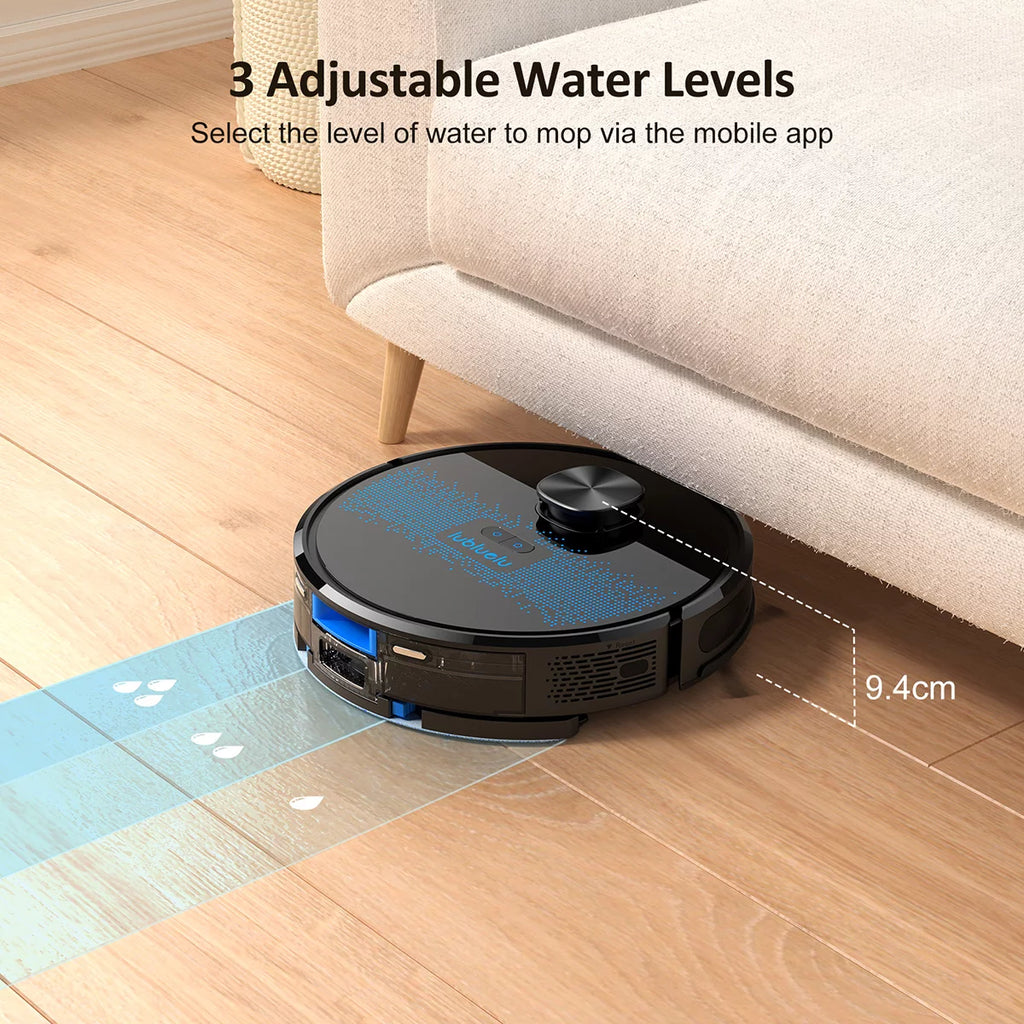 Robot Vacuum and Mop with 3000Pa Suction D50477