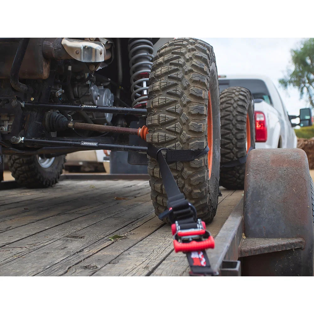 1.5" x 10' Ratchet Tie-Down Strap, 4,000 lb. Max Capacity E529925