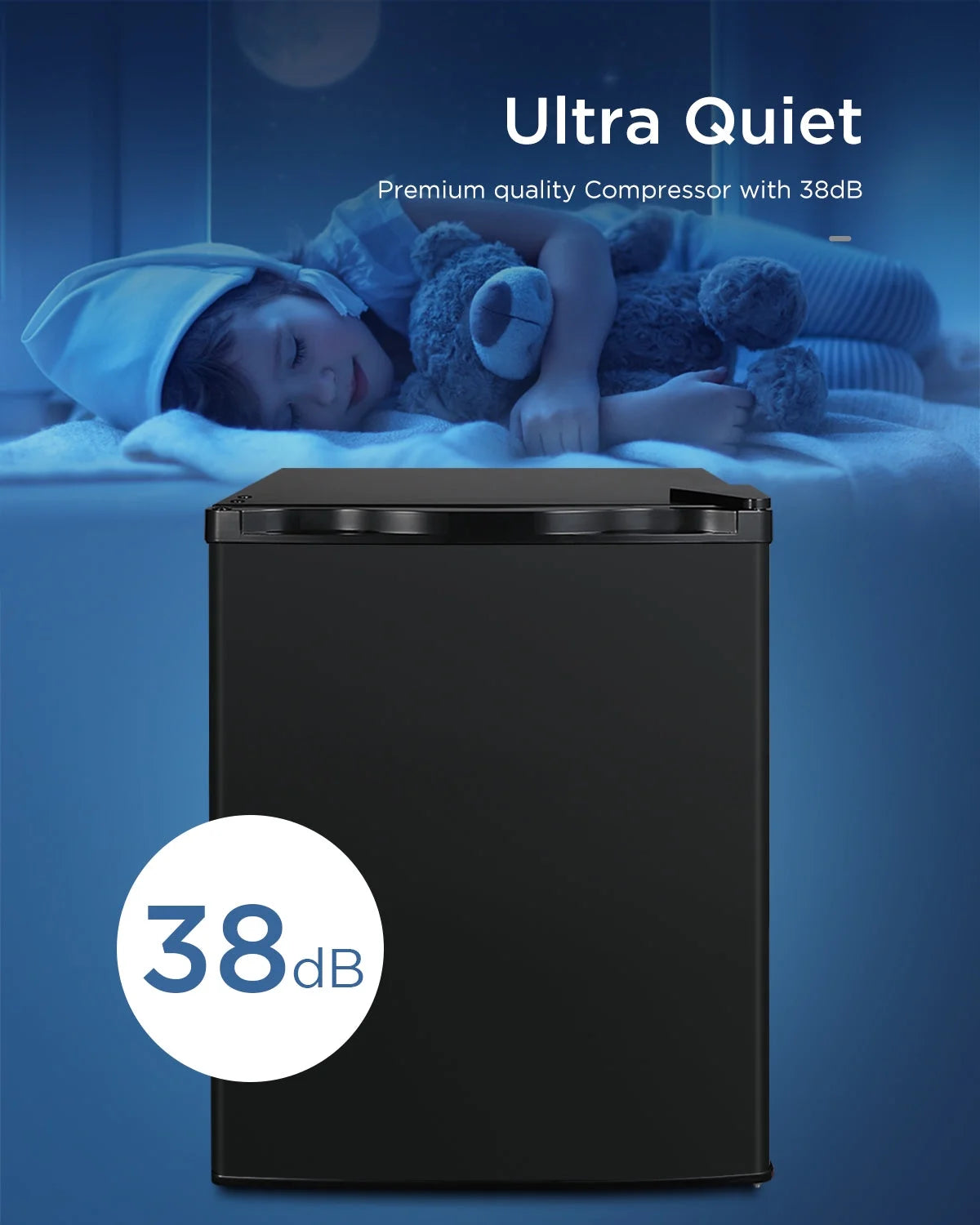 2.1 Cu ft Upright Freezer O77048
