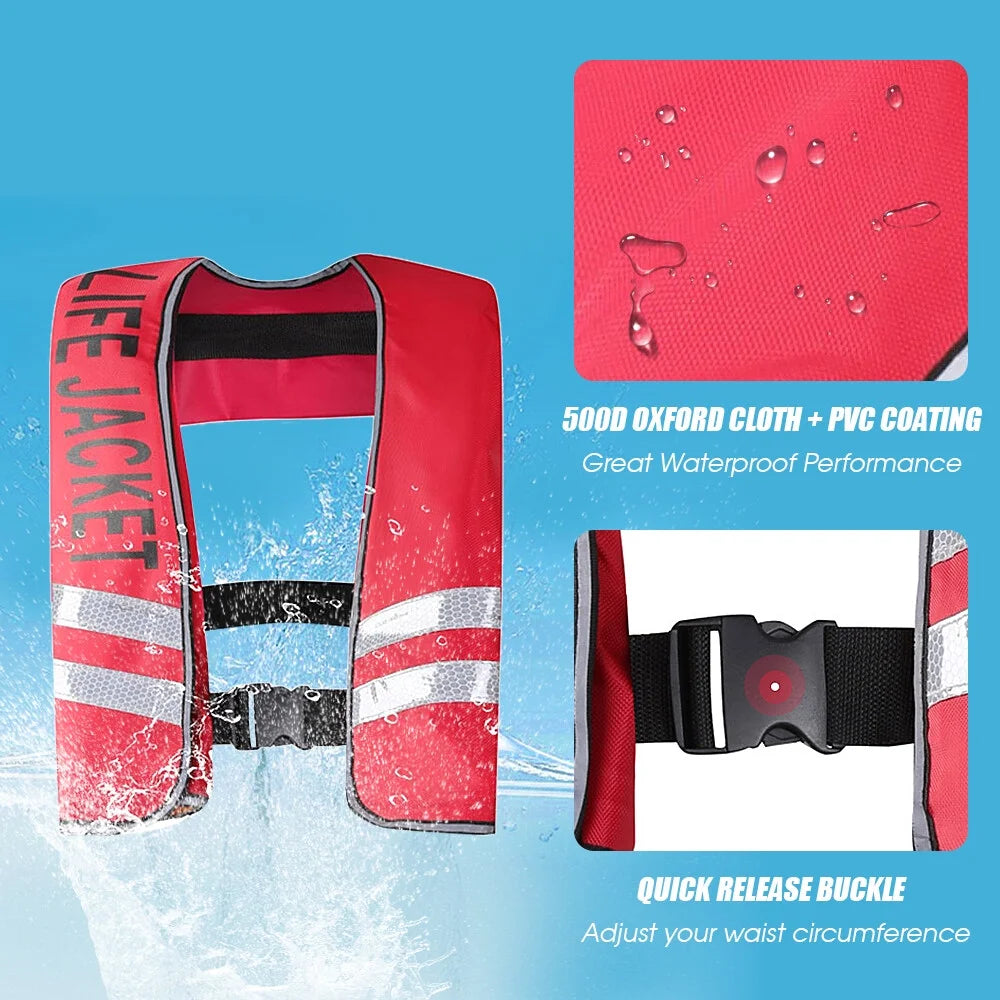 Auto Inflatable Adult Life Jacket Life Vest Y8962