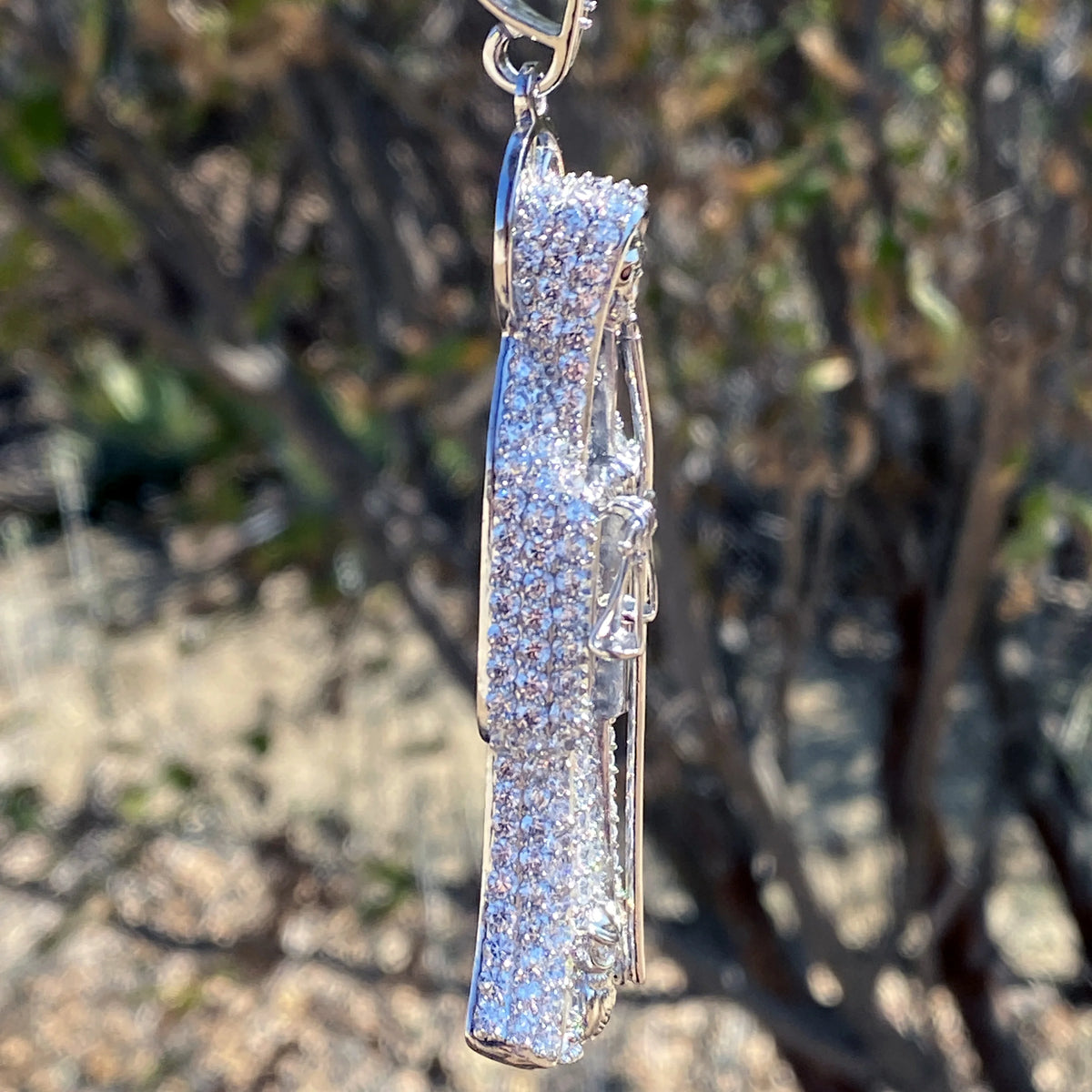 Stainless Steel Franco Chain Necklace 36" W7813