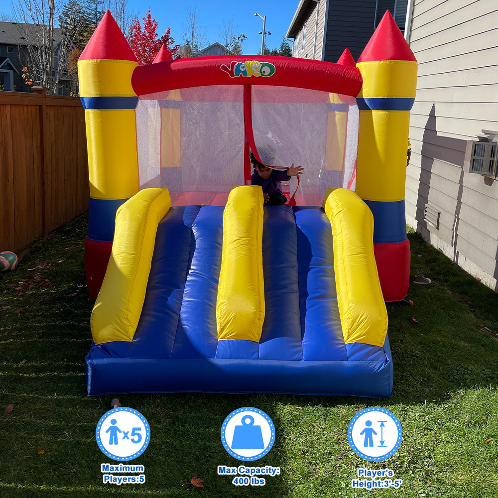 Bounce House with Slide and Air Blower T886