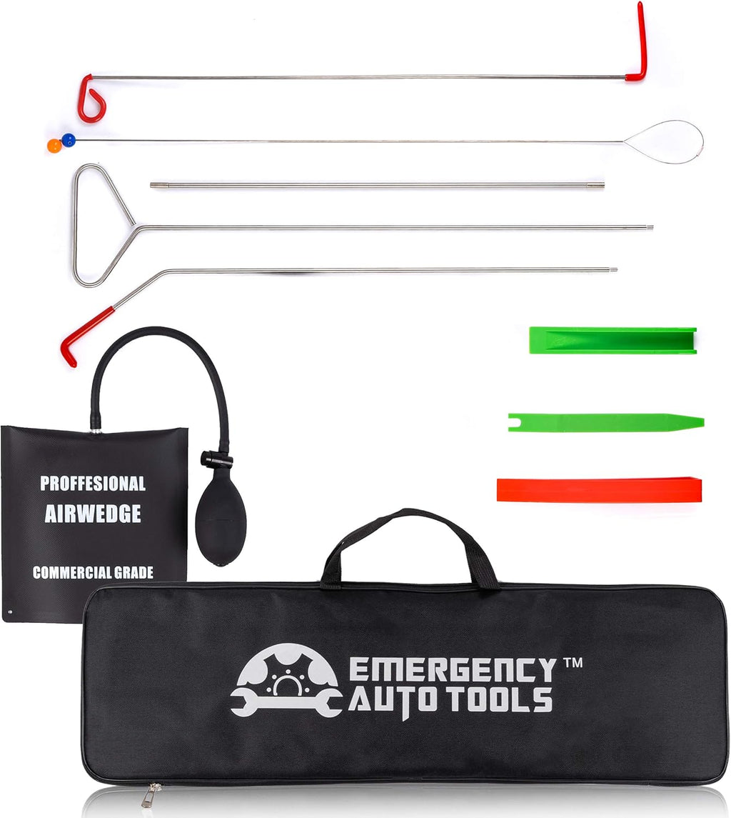 9 Piece Universal Car Tool Kit with Carrying Case Bag T158048