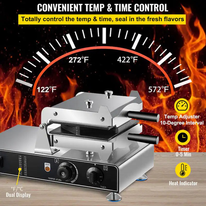 Commercial Bubble Waffle Maker Electric 1500W K2370