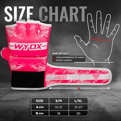Fingerless Open Palm MMA Gloves A505948