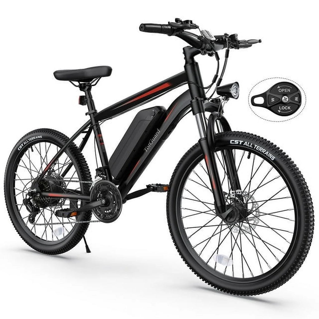 Electric Bike 26'' 350W 36V 10.4Ah 21 Speed Y280717