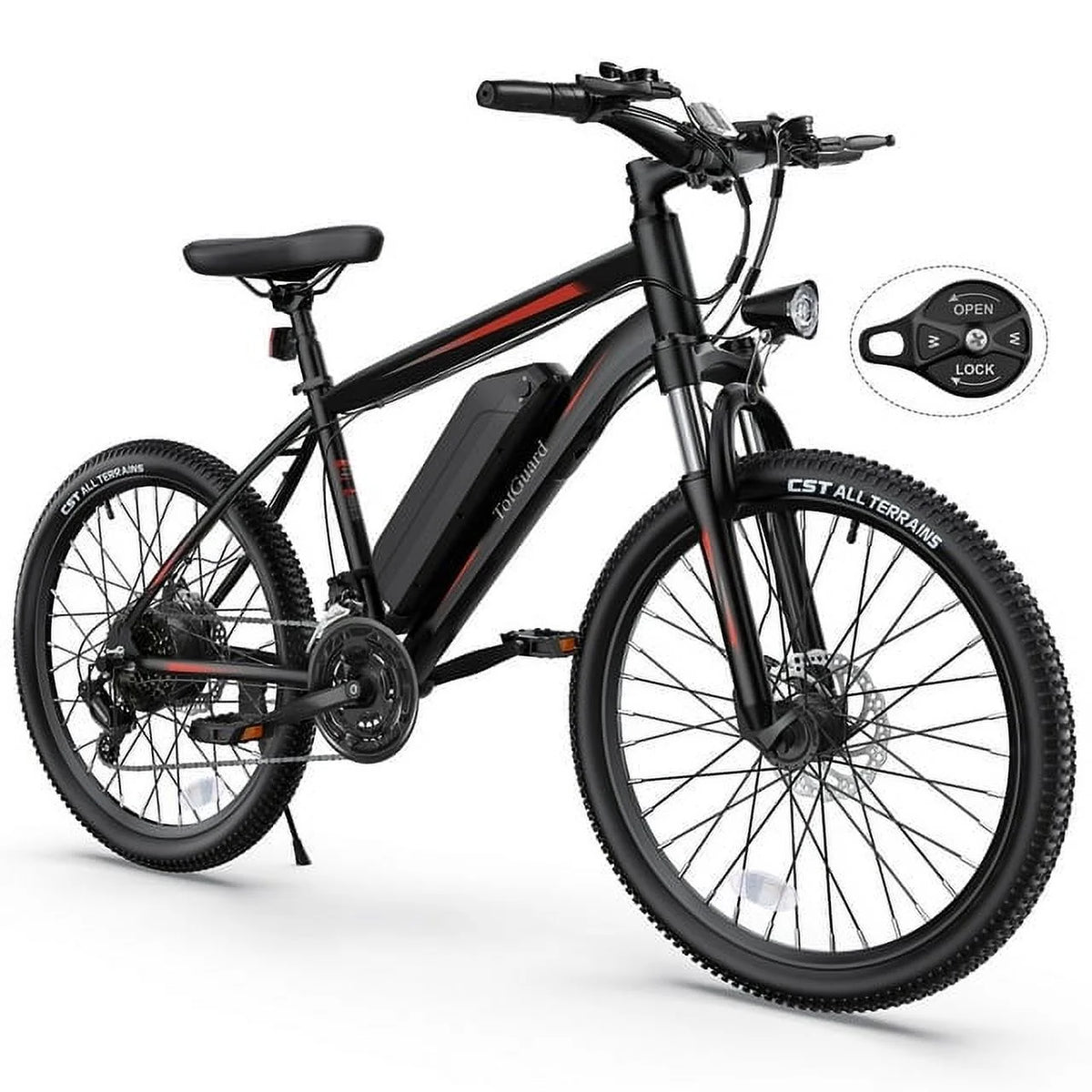 Electric Bike 26'' 350W 36V 10.4Ah 21 Speed Y280717