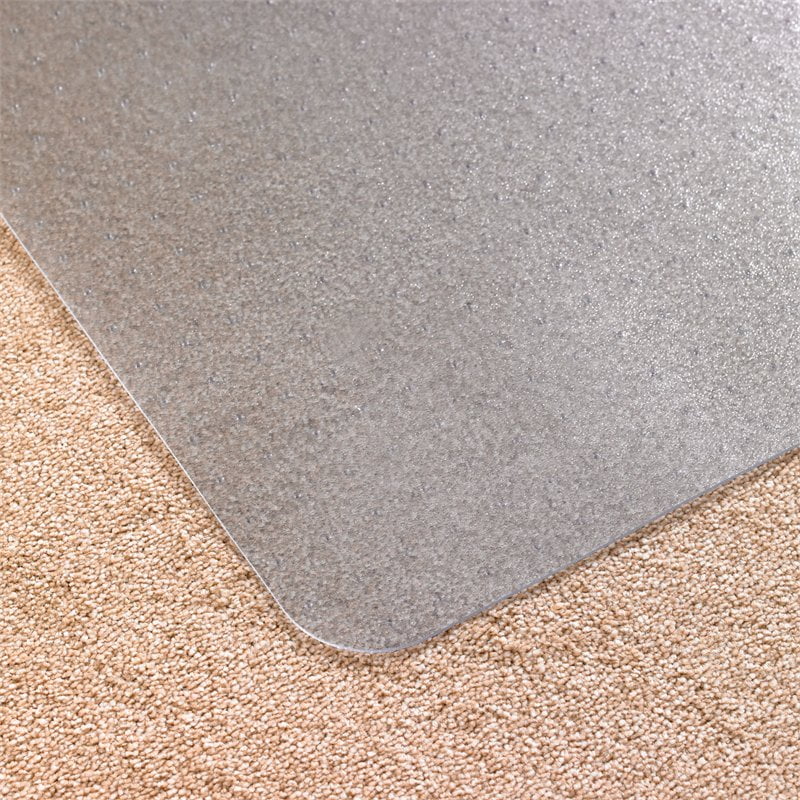 Polymer Lipped Chair Mat for Carpets up to 3/8" - 48" x 51" I6542