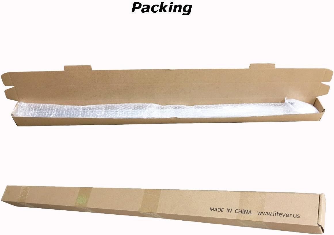4 Pack 1M/3.3ft Aluminum LED Channels with Diffused Covers, Mounting Clips, End Caps for LED Strip Wall Mounting S902