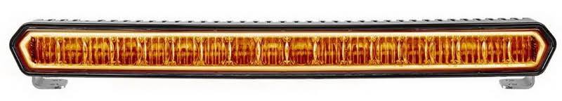20x22 Off-Road LED Light Bar Black Amber Halo E169