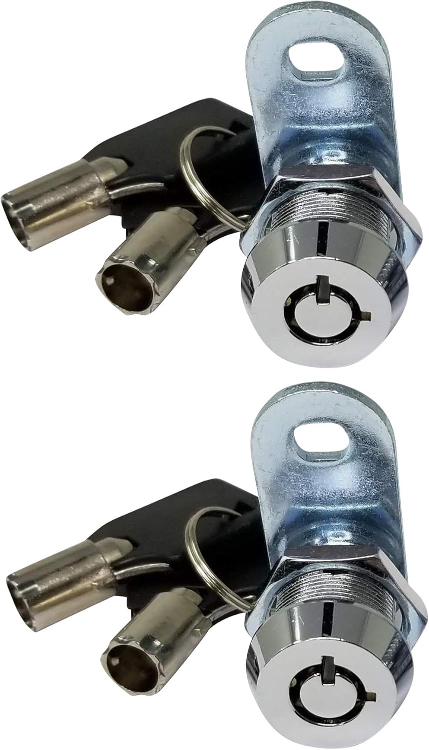 5/8” Tubular Cam Lock Chrome Pack of 5 Q72649