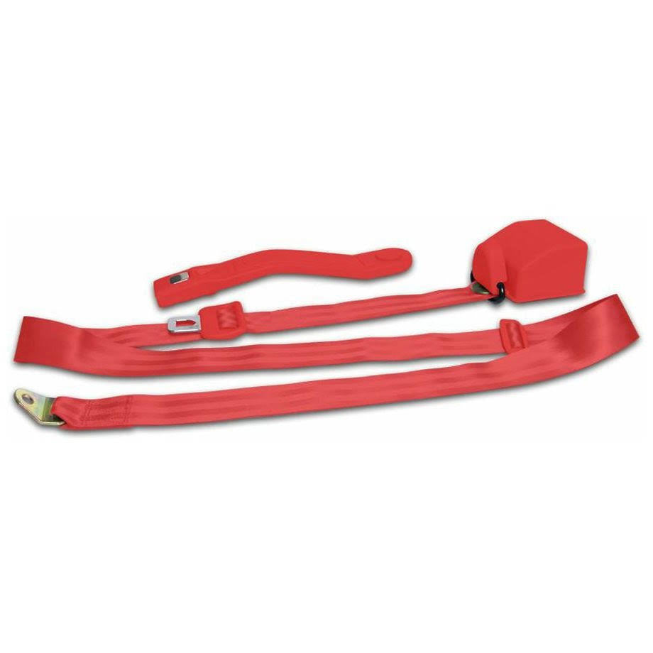 Red Retractable Seat Belt T1546